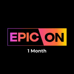 Epic On E-Gift Vouchers -1 Month gift card